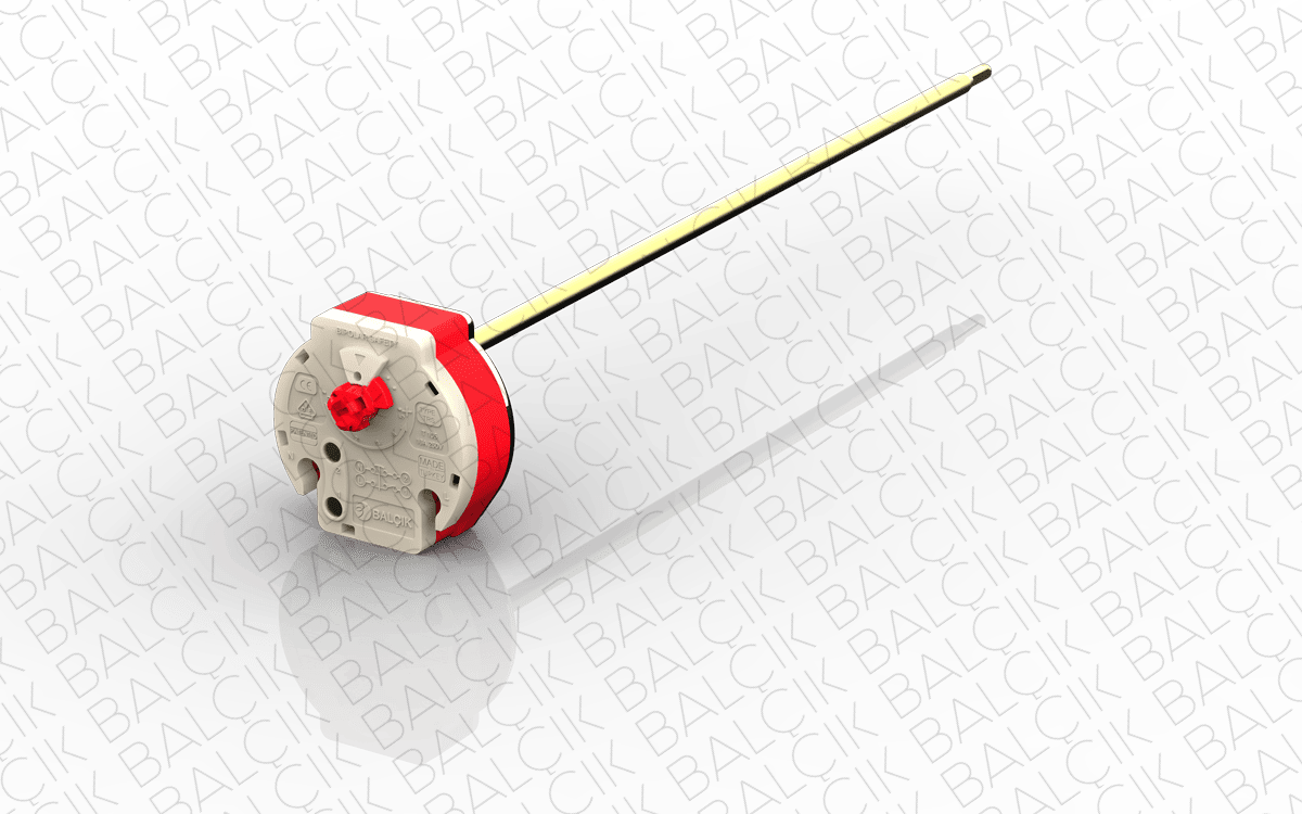Stem Rod type Thermostat for Water Heaters with Double Safety Stem Rod type Thermostat for Water Heaters with Double Safety