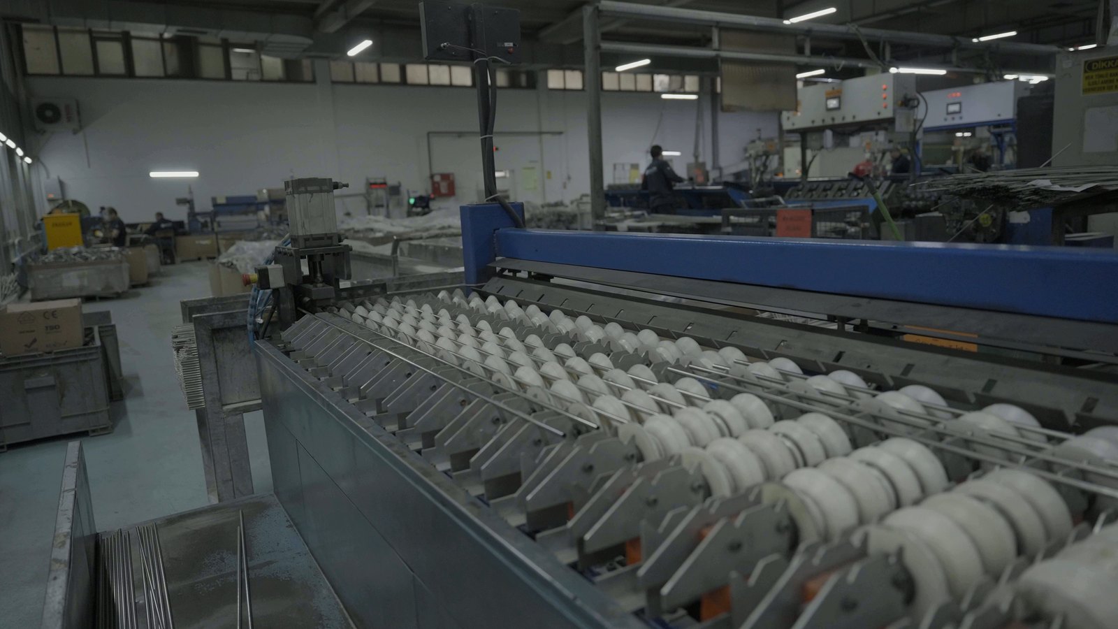 Continuous annealing line in the Balçık production hall