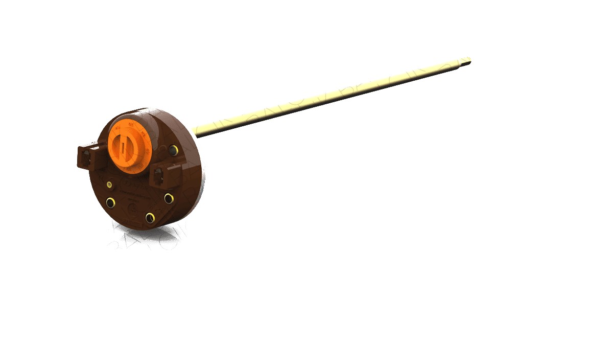Tormec stem-type thermostat, product photo